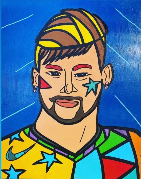 Obra Neymar(Imagem:Divulgação)