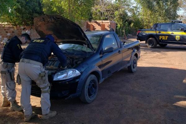 Carro roubado em Salvador (BA) é recuperado no sul do Piauí(Imagem:Divulgação)