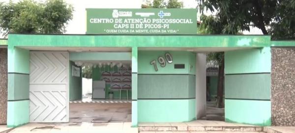 Centro de Atenção Psicossocial (CAPS) II em Picos.(Imagem:Rede Clube)