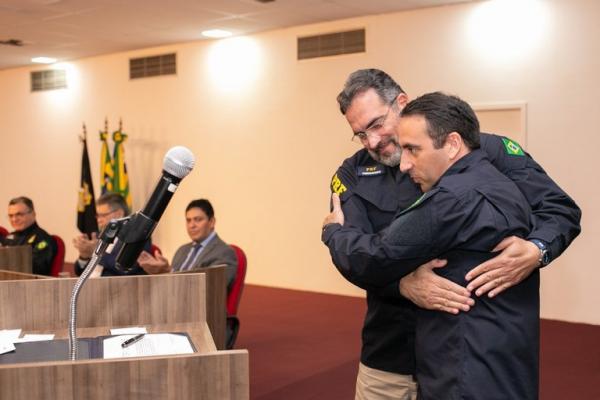 Cerimônia de posse do novo superintendente da Polícia Rodoviária Federal (PRF) no Piauí,(Imagem:Divulgação/PRF)