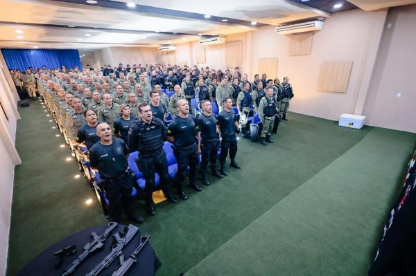 Pol&iacute;cia Militar inicia Curso de For&ccedil;a T&aacute;tica com 130 vagas para refor&ccedil;ar policiamento ostensivo no Piau&iacute;.(Imagem:Thiago Amaral/ Ascom PMPI)