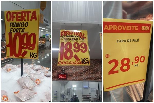 Confira as ofertas do Fim de Semana Tamanho Família no Mix Mateus em Floriano.(Imagem:Jéssica Nunes)