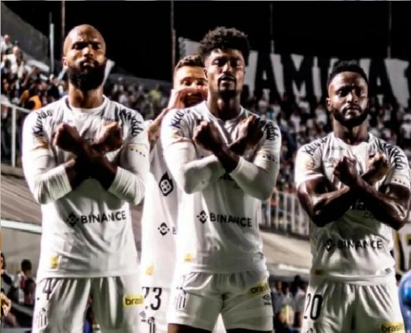 Santos vence América-MG por 3 a 2 pela terceira rodada do Brasileirão(Imagem:Divulgação)