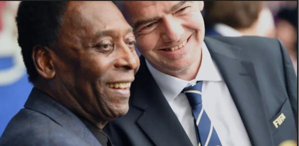 Presidente da FIFA virá ao Brasil para o velório do Rei Pelé(Imagem:Divulgação)