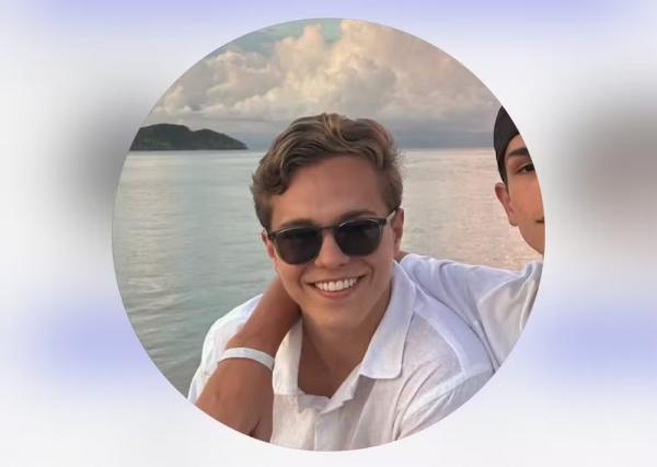 O estudante Bruno Welter Lucianelli, novo namorado de Duda Guerra.(Imagem:Reprodução)