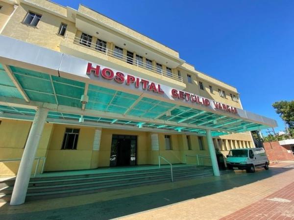Hospital Getúlio Vargas (HGV), em Teresina.(Imagem:Divulgação)