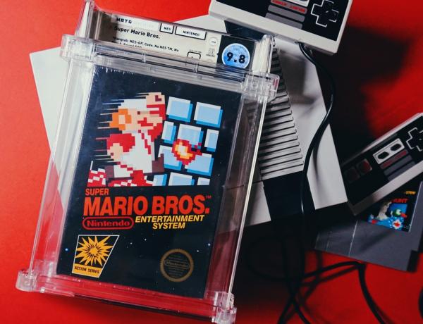 Cartucho de Super Mario Bros. bate recorde ao ser vendido por US$ 2 milhões(Imagem:Divulgação)