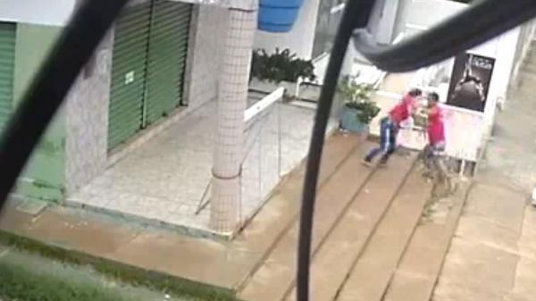 Vídeo mostra ataque e femicídio no Piauí.(Imagem:Reprodução)