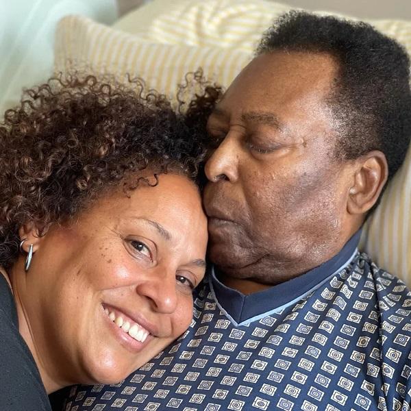 Pelé e Kely Cristina (Imagem: Reprodução/Instagram)