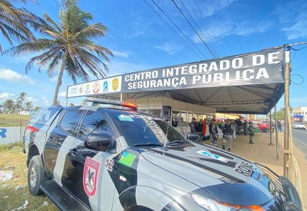 Litoral ganha Centro Integrado e reforço na segurança com 180 policiais.(Imagem:SSP-PI)