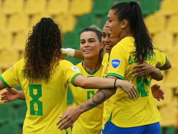 Seleção feminina assume liderança após vencer o Uruguai(Imagem:Divulgação)