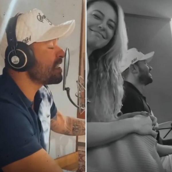 Paolla Oliveira ganha música de presente de Diogo Nogueira(Imagem:Reprodução)