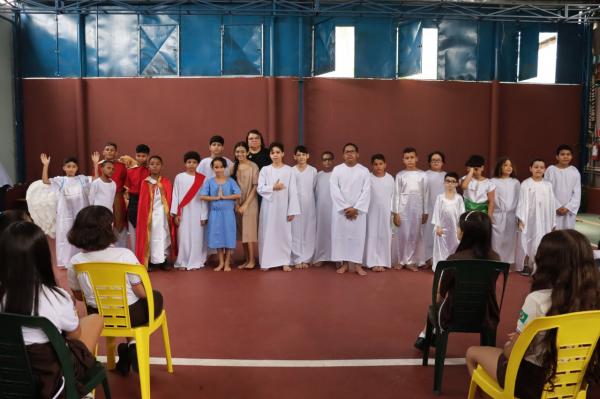 Escola Pequeno Príncipe realiza atividades em alusão à Páscoa(Imagem:Reprodução)