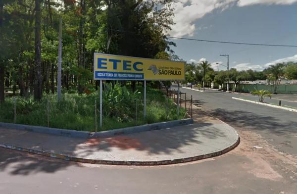 Escola Técnica Estadual Deputado Francisco Franco, em Rancharia (SP).(Imagem:Reprodução)