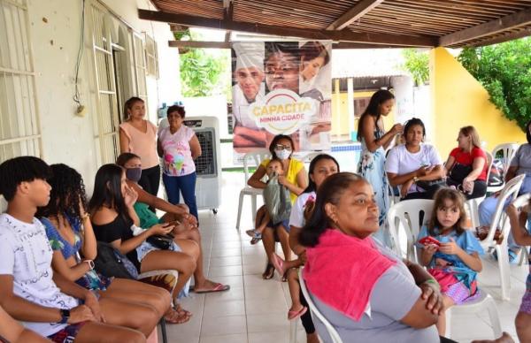 Curso de Colorimetria e Química Capilar qualifica mulheres para o mercado de trabalho em Floriano(Imagem:Secom)