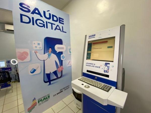 Piauí Saúde Digital resolve até 80% dos casos sem necessidade do paciente ir ao hospital(Imagem:Divulgação)