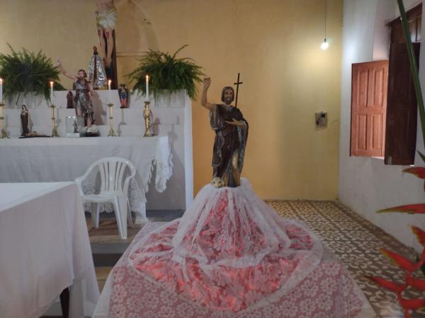 Abertura do festejo de S&atilde;o Jo&atilde;o Batista.(Imagem:FlorianoNews)