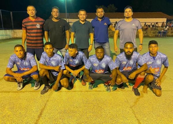  Cultura participa da abertura do 1&deg; campeonato de futsal masculino do Tabuleiro do Mato.(Imagem:Secom)