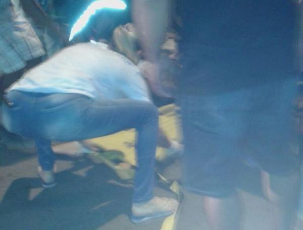 Homem provoca sequ&ecirc;ncia de acidentes e &eacute; detido por populares em Floriano.(Imagem:FlorianoNews)