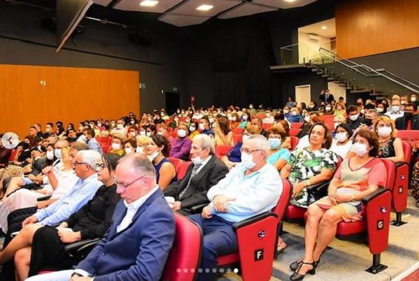 FAESF inaugura Centro de Eventos Prof&ordf;s Elda e Elza Bucar.(Imagem:Reprodu&ccedil;&atilde;o/Instagram)