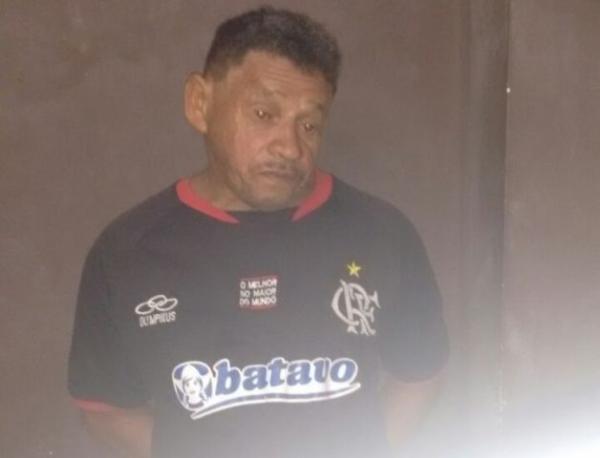 Homem é detido após fazer ameaça contra mulher em Floriano.(Imagem:3° BPM)