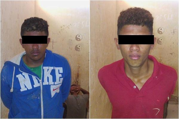 For&ccedil;a T&aacute;tica da 3&ordm; Cia prende dupla em posse de arma de fogo em Canto do Buriti(Imagem:For&ccedil;a T&aacute;tica )