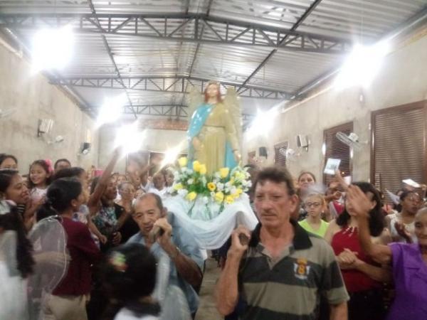 Dom Edivalter preside missa de encerramento dos festejos de S&atilde;o Rafael.(Imagem:FlorianoNews)