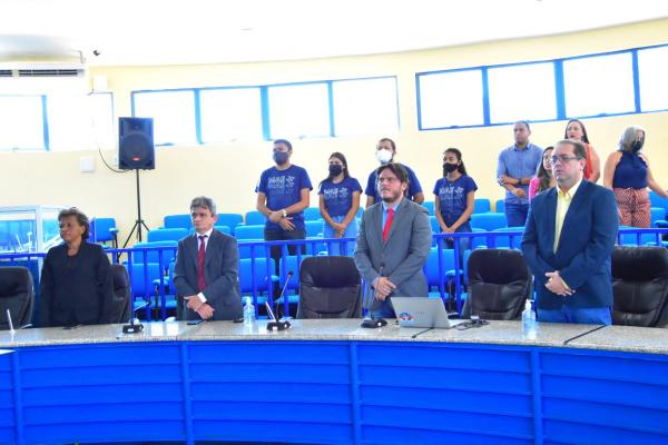 Sess&atilde;o solene na C&acirc;mara Municipal homenageia o Dia do Administrador(Imagem:CMF)