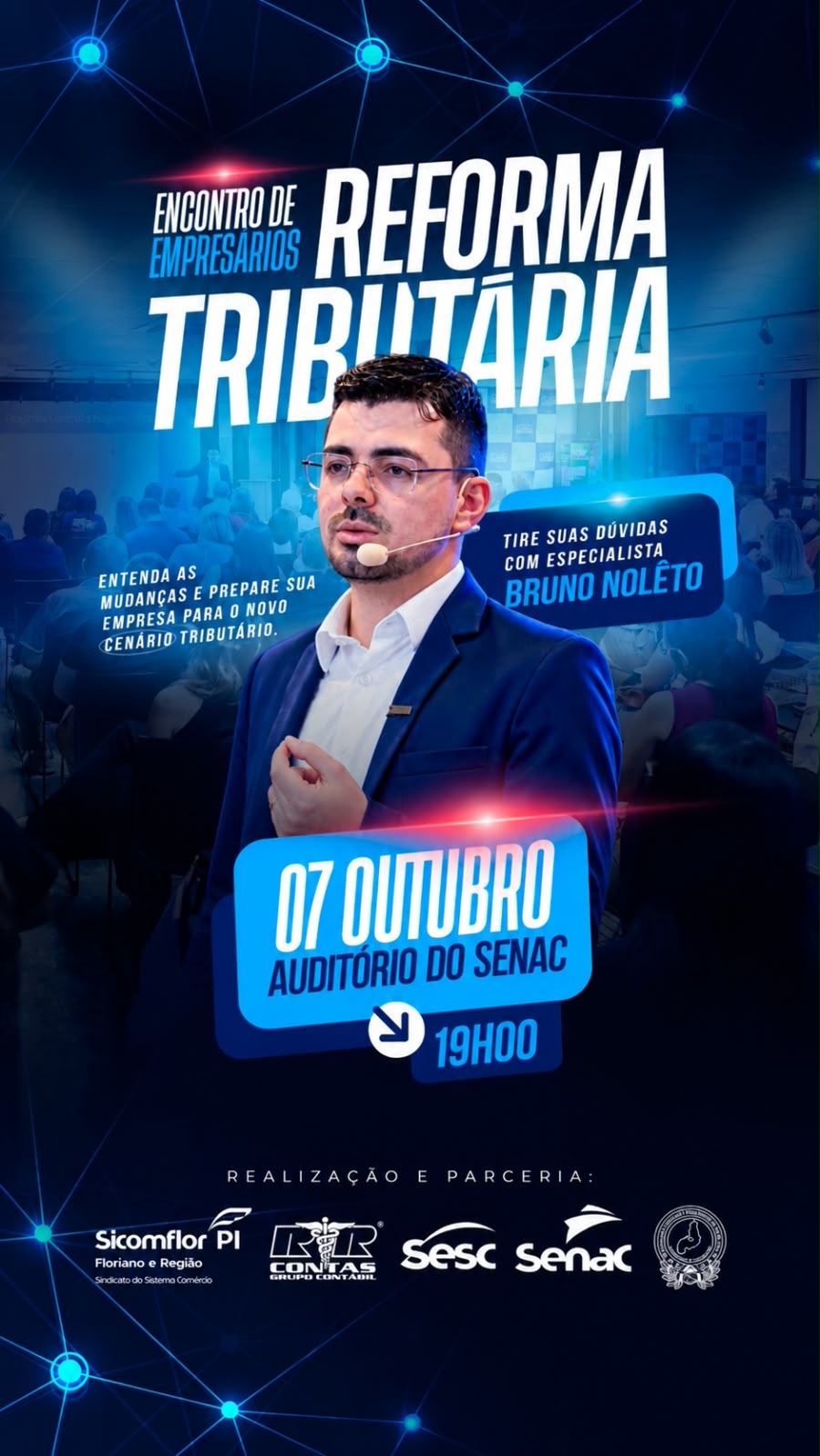 Empresários de Floriano terão encontro sobre impactos da Reforma Tributária