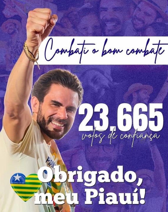 Dr. Marcus Kalume agradece aos piauienses pelos 23.665 votos recebidos nas eleições