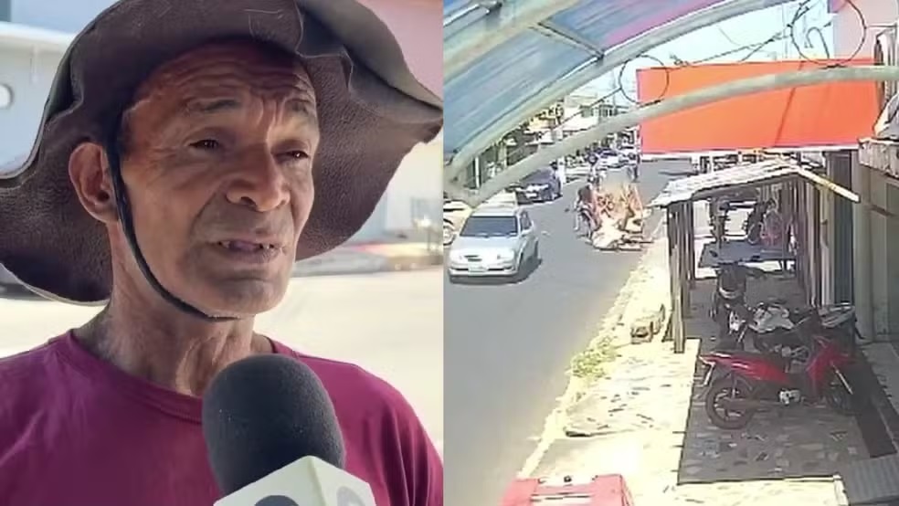 'Tem 35 anos que eu trabalho com ela': carroceiro se emociona após égua morrer em acidente no PI
