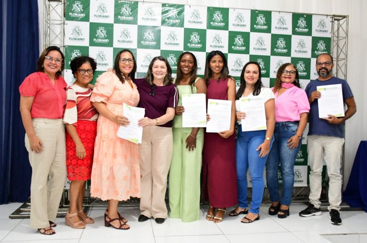 Prefeitura de Floriano dá posse a 24 novos servidores aprovados no concurso de 2025
