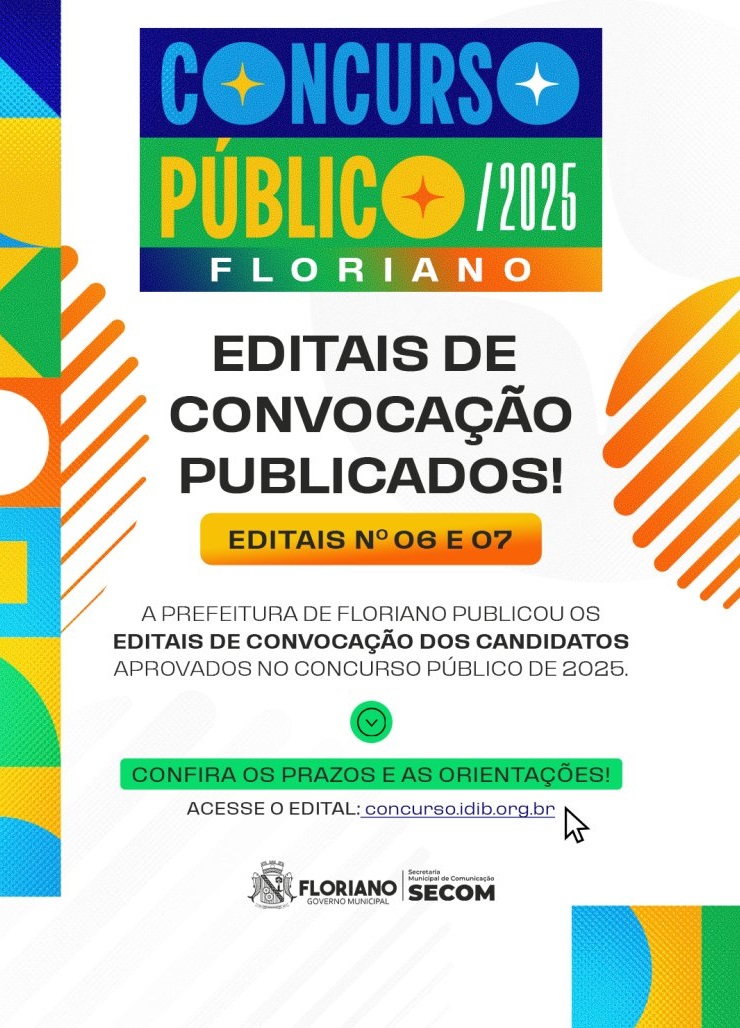 Prefeitura de Floriano faz nova convocação de aprovados em Concurso Público
