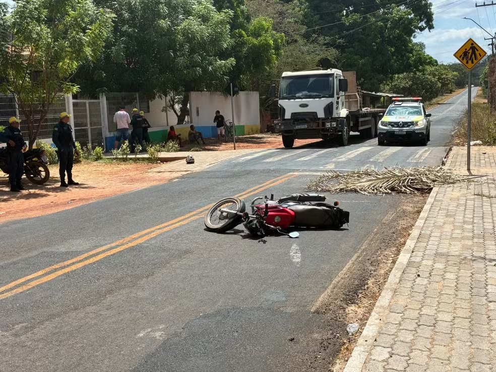 Motociclista de 46 anos morre em acidente na Estrada da Cacimba Velha
