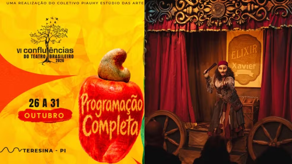 Festival gratuito de teatro reúne artistas de diferentes estados do Nordeste em Teresina; veja programação
