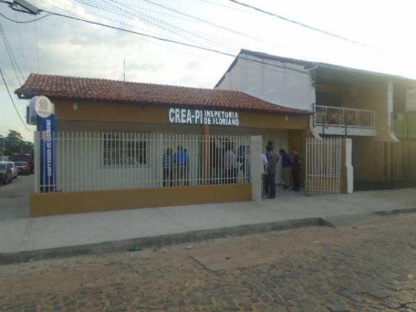 Sede pr&oacute;pria do CREA-PI de Floriano (Imagem:FlorianoNews)
