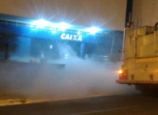 Alarme contra incêndio de agência bancária dispara e mobiliza PM e Bombeiros em Floriano