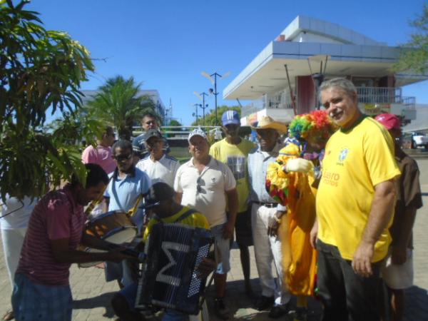 Parceria entre Meio Norte e Rádio Difusora é celebrada com atividade no centro de Floriano.(Imagem:FlorianoNews)